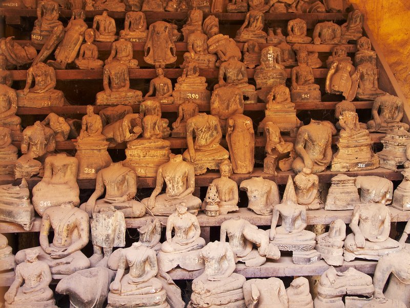 Buddha, Vientiane, Wat Sisaket